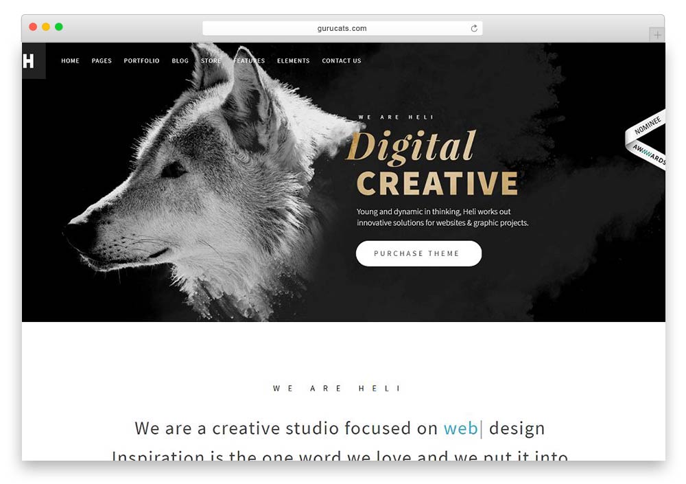 heli-creative-wordpress-theme