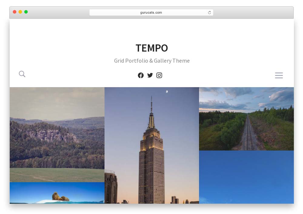 tempo-photography-wordpress-theme